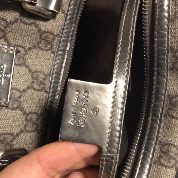 Gucci Leather Boston Bag ᴀᴜᴛʜᴇɴᴛɪᴄ - Picture 6 of 8